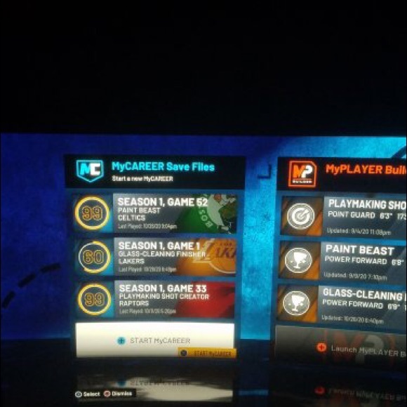 Other - NBA 2k21 99 Paint Beast !!!!